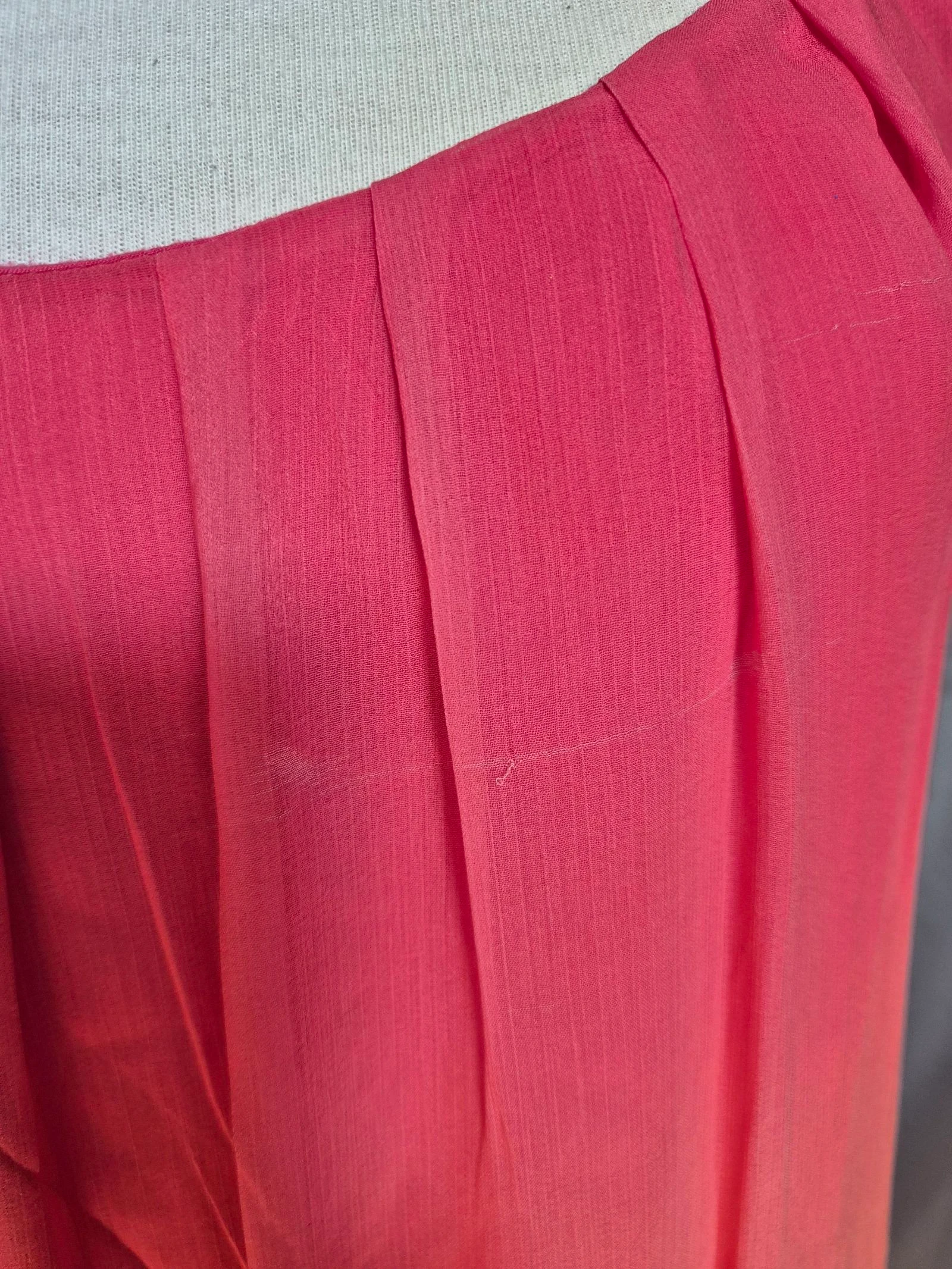 Vestido Desigual en tonos naranja/rosa talla 40/L – photo 4
